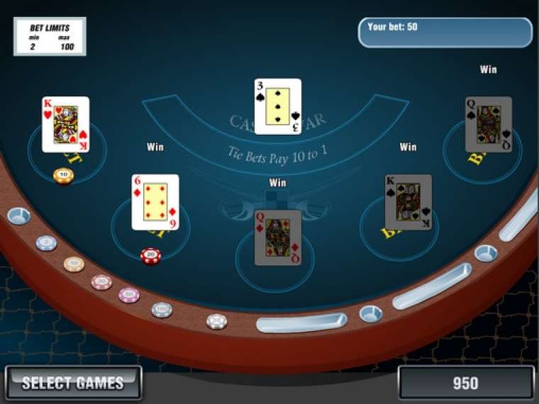 Видео покер Casino War от GloboTech демо-игра