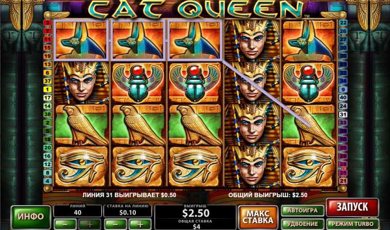 Видео покер Cat Queen демо-игра