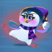 Символ Пингвин в шапке в Holly Jolly Penguins