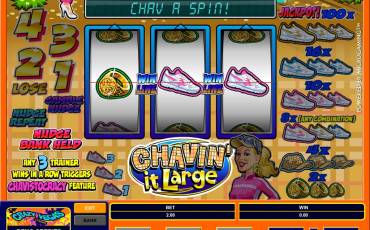 Chavin’ it large