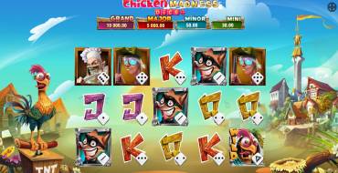 Chicken Madness Dice: Игровой автомат