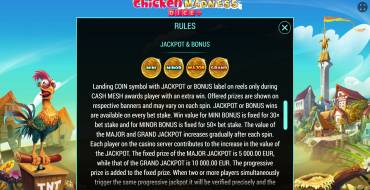 Chicken Madness Dice: Джекпот