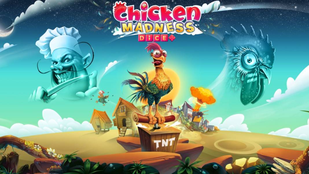 Chicken Madness Dice
