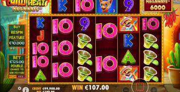 Chilli Heat Megaways: Выигрыши