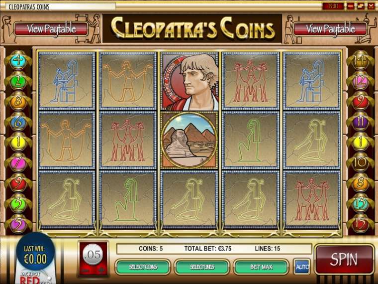 Видео покер Cleopatra's Coins демо-игра