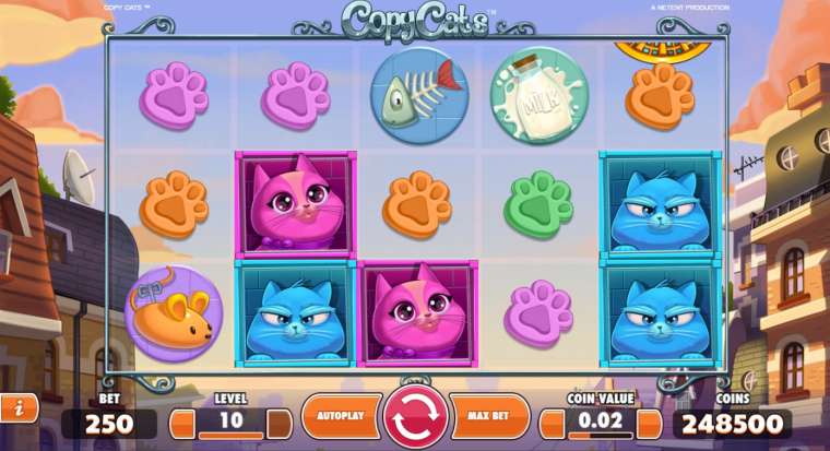 Видео покер Copy Cats демо-игра