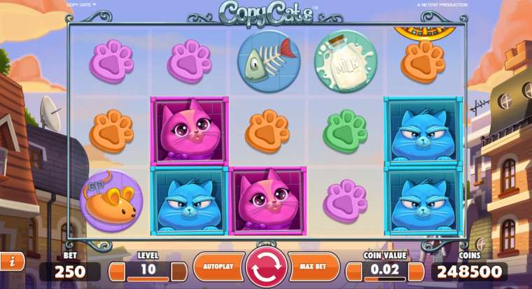 Онлайн слот Copy Cats играть