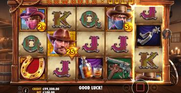 Cowboy's Gold: Уникальные функции