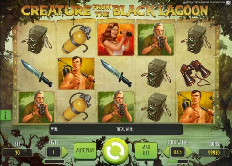 Онлайн слот Creature from the Black Lagoon играть