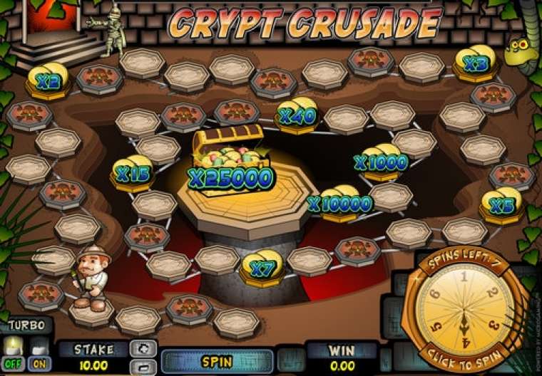Видео покер Crypt Crusade  демо-игра