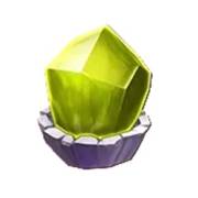 Crystal Clusters: Зеленый драгоценный камень