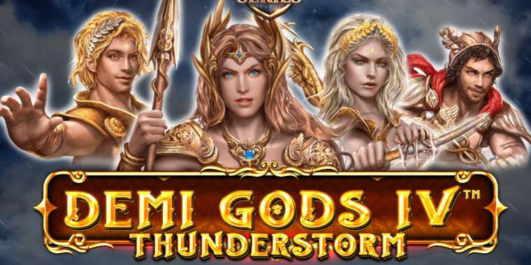 Онлайн слот Demi Gods IV Thunderstorm играть