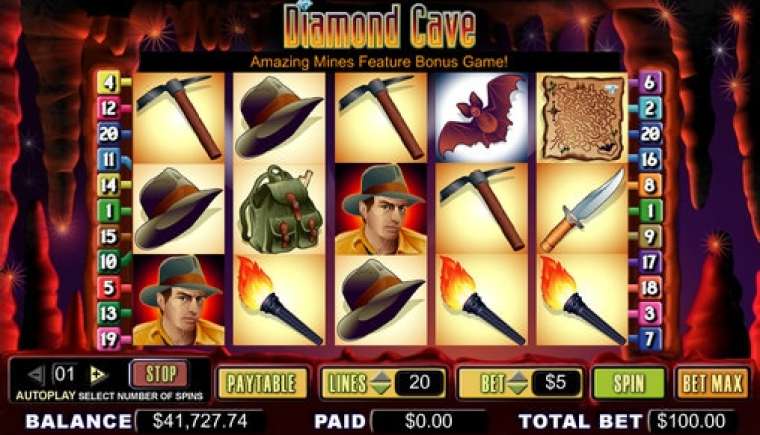 Видео покер Diamond Cave демо-игра