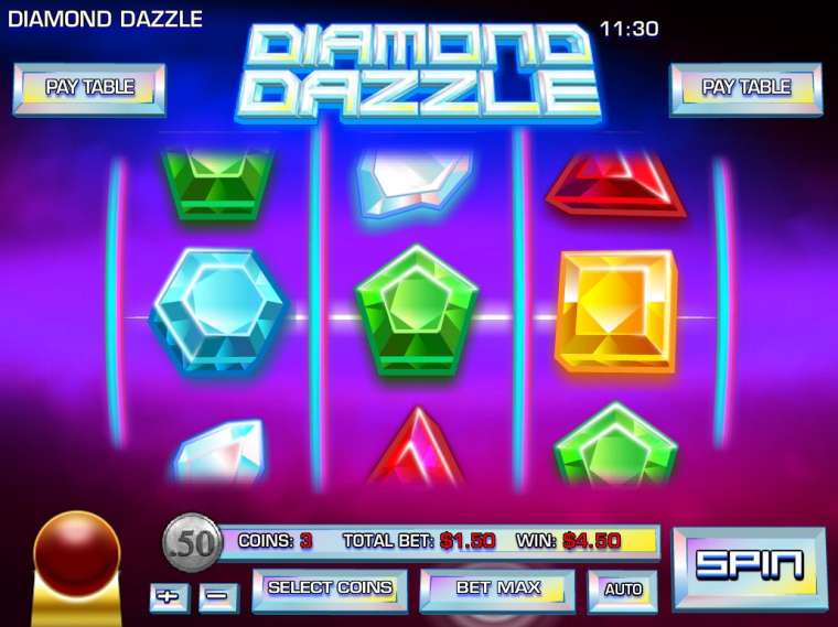 Видео покер Diamond Dazzle демо-игра