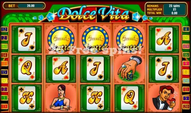Видео покер Dolce Vita демо-игра