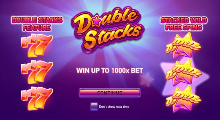 Видео покер Double Stacks демо-игра