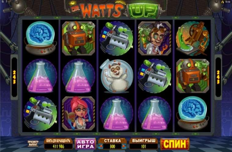 Онлайн слот Dr. Watts Up играть