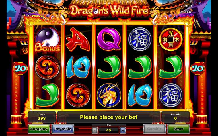 Онлайн слот Dragon’s Wild Fire играть