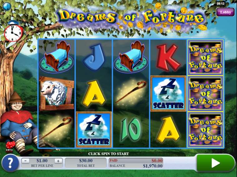 Видео покер Dreams of Fortune демо-игра