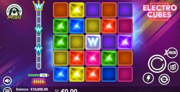 Electro Cubes: Игровой автомат