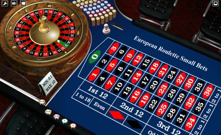 Видео покер European Roulette Small Bets демо-игра