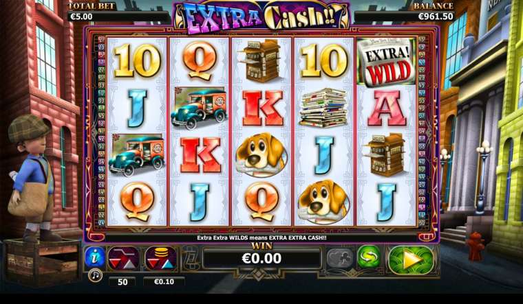 Видео покер Extra Cash демо-игра