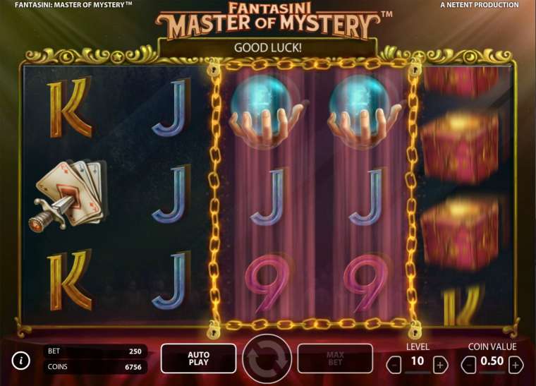 Видео покер Fantasini: Master of Mystery демо-игра