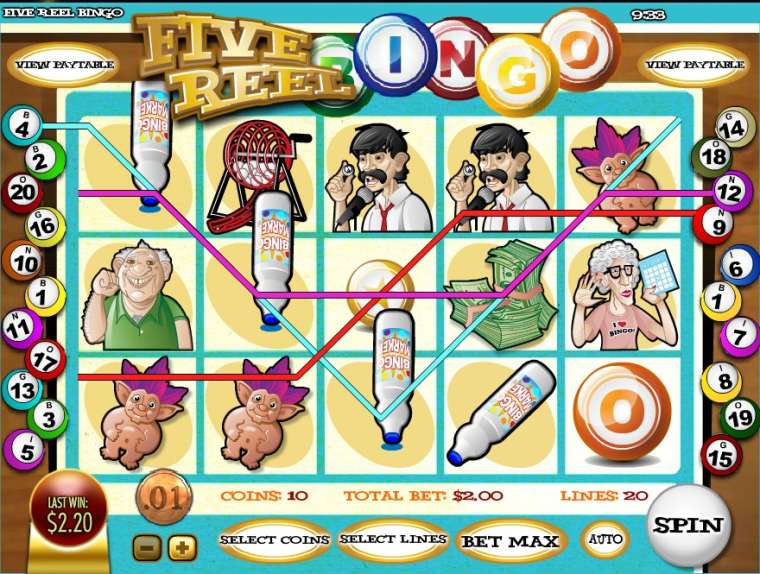 Онлайн слот Five Reel Bingo играть