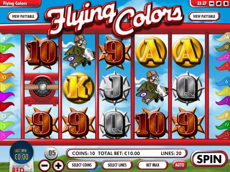 Видео покер Flying Colors демо-игра