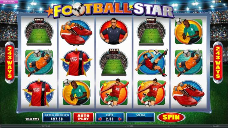 Онлайн слот Football Star играть