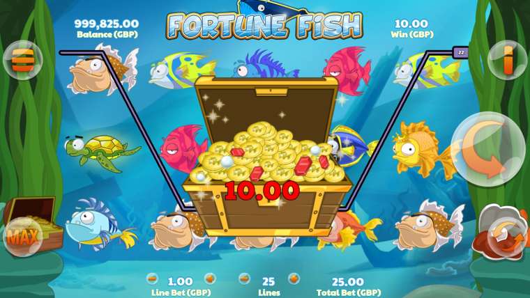Видео покер Fortune Fish демо-игра