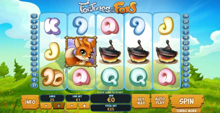 Видео покер Fortunes of the Fox демо-игра