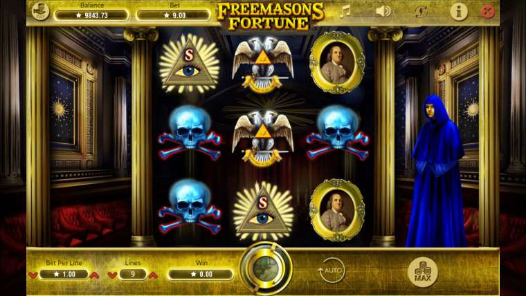 Онлайн слот Freemasons Fortune играть