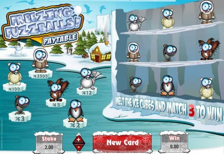 Видео покер Freezing Fuzzballs демо-игра