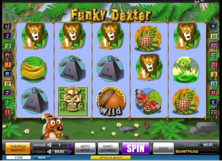 Видео покер Funky Dexter демо-игра