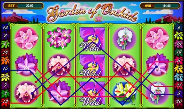 Онлайн слот Garden of Orchids играть