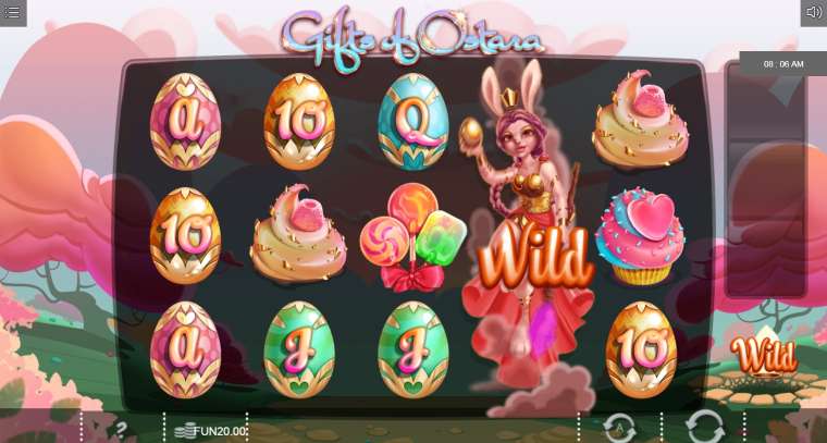 Видео покер Gifts of Ostara демо-игра