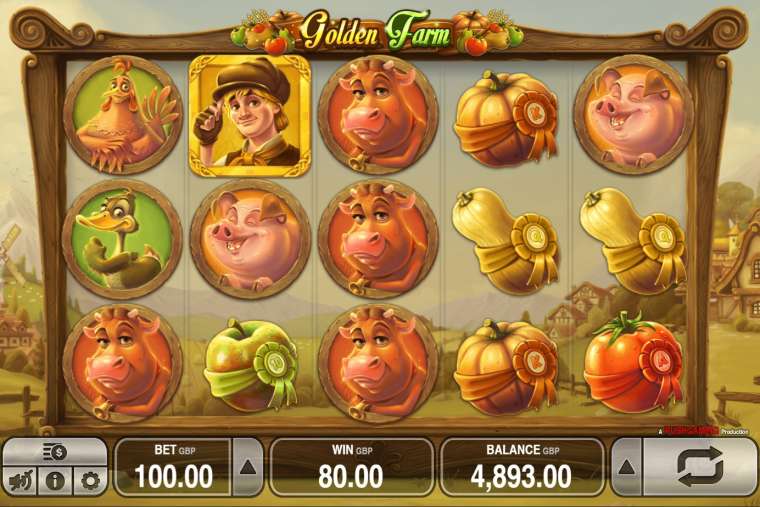 Онлайн слот Golden Farm играть