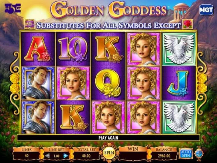 Видео покер Golden Goddess демо-игра