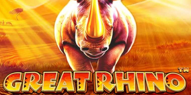 Онлайн слот Great Rhino играть