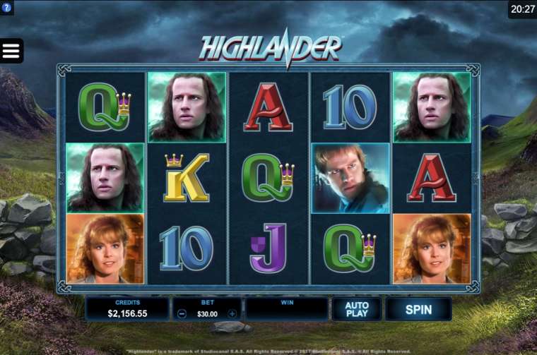 Видео покер Highlander демо-игра