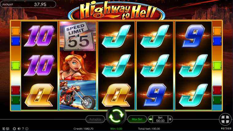Видео покер Highway to Hell демо-игра