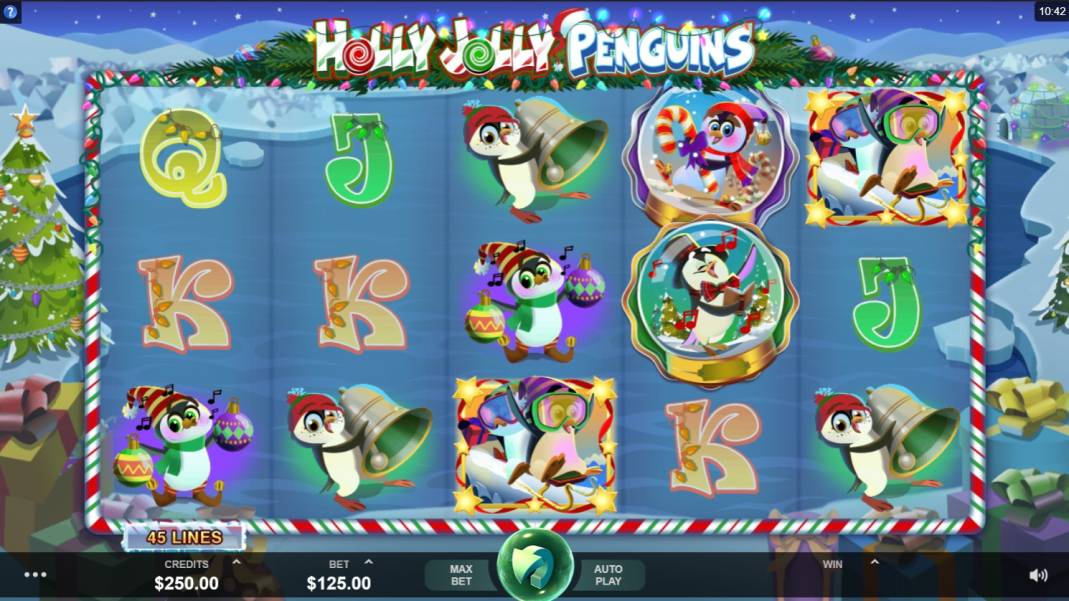 Holly Jolly Penguins