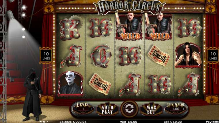 Онлайн слот Horror Circus играть