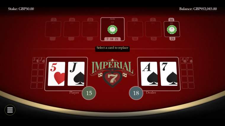 Видео покер Imperial 7 демо-игра