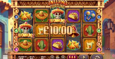 Inferno Fortune: Выигрыши