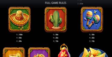 Inferno Fortune: Таблица выплат
