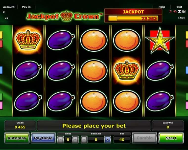 Онлайн слот Jackpot Crown играть