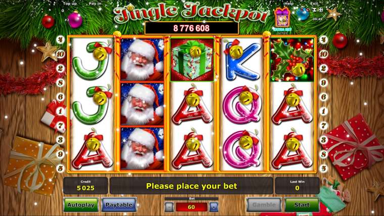 Онлайн слот Jingle Jackpot играть