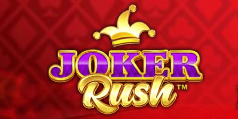 Видео покер Joker Rush демо-игра